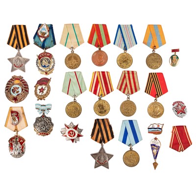 Lot 153 - Collection of U.S.S.R. Medals