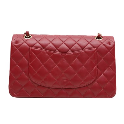 Lot 23 - Chanel Burgundy Medium Classic Double Flap Bag