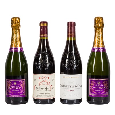 Lot 48 - Taittinger Nocturne Sec - 4 bottles