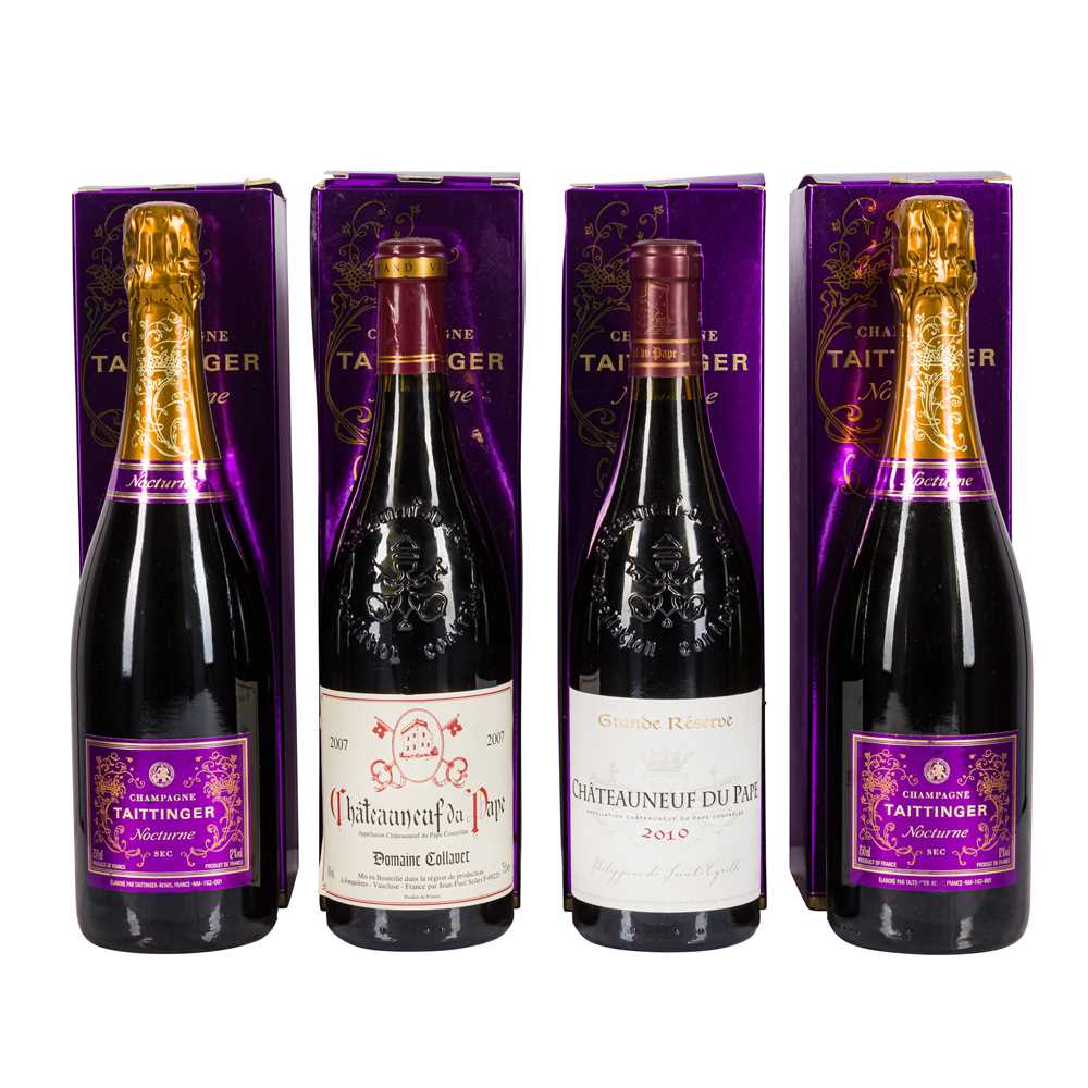 Lot 48 - Taittinger Nocturne Sec - 4 bottles