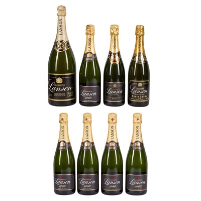 Lot 61 - Lanson Black label Brut NV - 8 bottles
