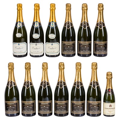 Lot 88 - Mixed Champagne - 13 bottles