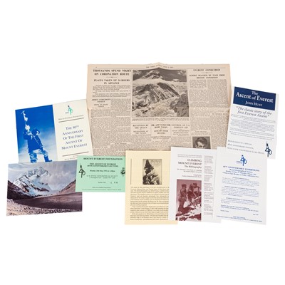 Lot 60 - Hunt (John) & Others Ascent of Everest, 40th Anniversary ed. 1993