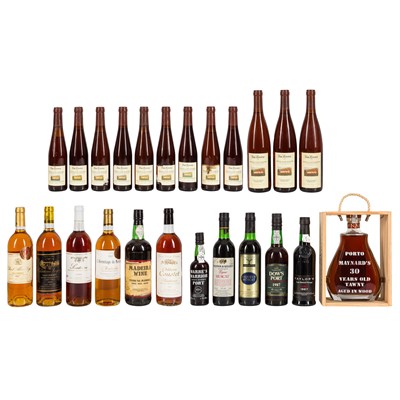 Lot 287 - A Collections of Fortified and Sweet Wine - 12 bottles