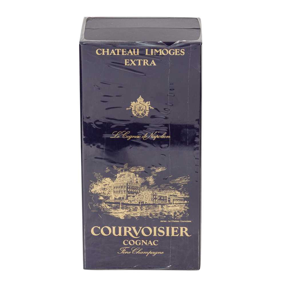 Lot 407 - Courvoisier Chateau Limoges Extra - 1 bottle