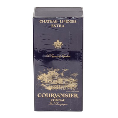Lot 407 - Courvoisier Chateau Limoges Extra - 1 bottle