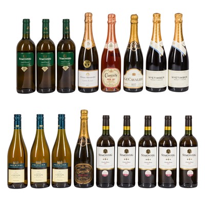 Lot 276 - Bin ends - 17 bottles