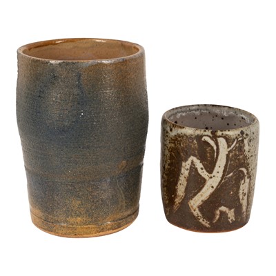 Lot 366 - Yelland Pottery and another