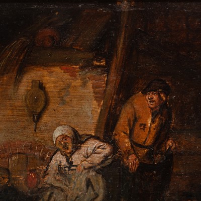 Lot 25 - Follower of Adriaen Van Ostade (Dutch, 1610-1685)