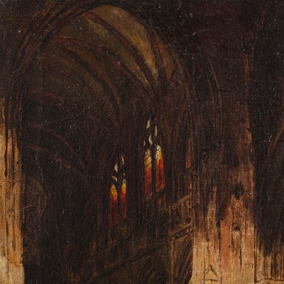 Lot 24 - Circle of David Roberts (Scottish, 1796-1864)