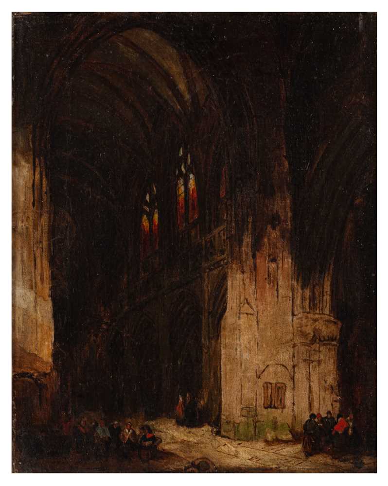 Lot 24 - Circle of David Roberts (Scottish, 1796-1864)