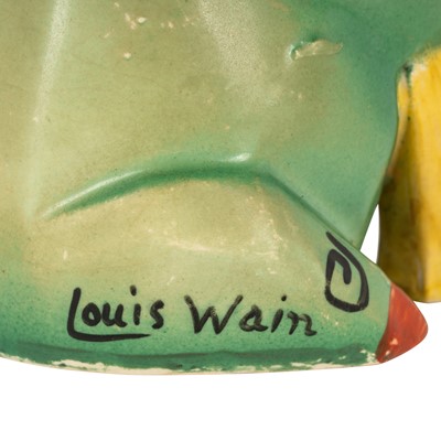 Lot 59 - Louis Wain (British 1860-1939) for Max Emanuel and Co., manufactured by Amphora