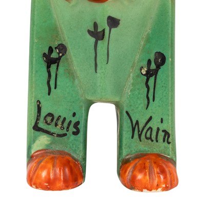 Lot 58 - Louis Wain (British 1860-1939) for Max Emanuel and Co., manufactured by Amphora