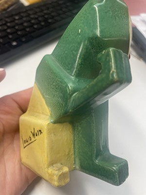 Lot 57 - Louis Wain (British 1860-1939) for Max Emanuel and Co., manufactured by Amphora