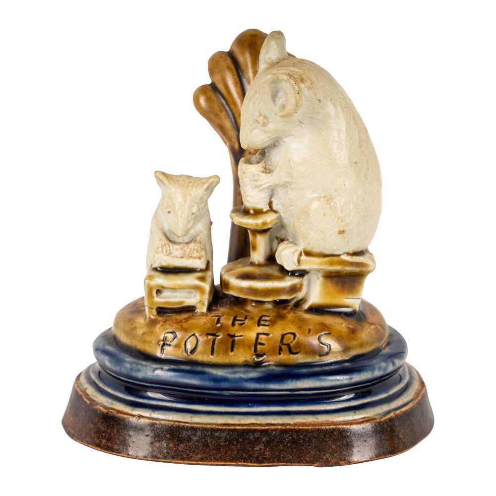 Lot 14 - George Tinworth (British 1843-1913) for Doulton Lambeth