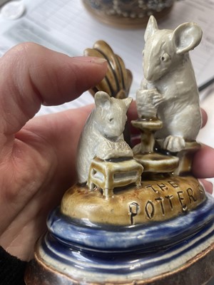 Lot 14 - George Tinworth (British 1843-1913) for Doulton Lambeth