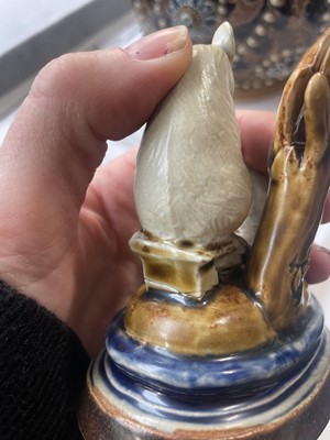 Lot 14 - George Tinworth (British 1843-1913) for Doulton Lambeth