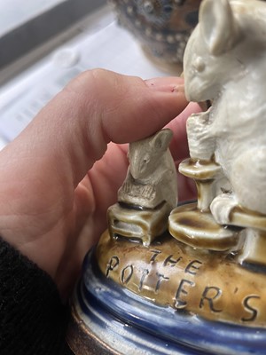 Lot 14 - George Tinworth (British 1843-1913) for Doulton Lambeth