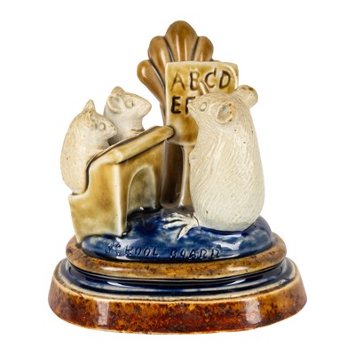 Lot 18 - George Tinworth (British 1843-1913) for Doulton Lambeth