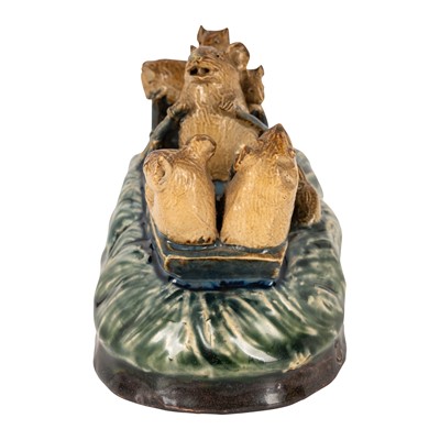 Lot 17 - George Tinworth (British 1843-1913) for Doulton Lambeth