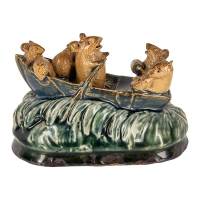 Lot 17 - George Tinworth (British 1843-1913) for Doulton Lambeth
