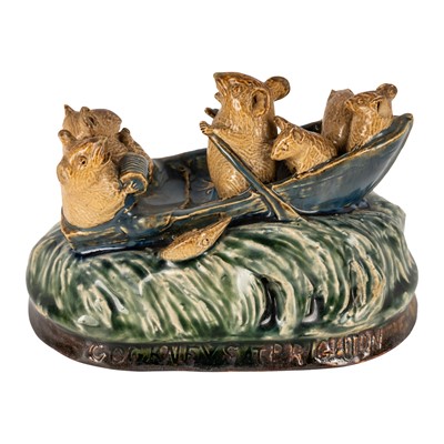 Lot 17 - George Tinworth (British 1843-1913) for Doulton Lambeth