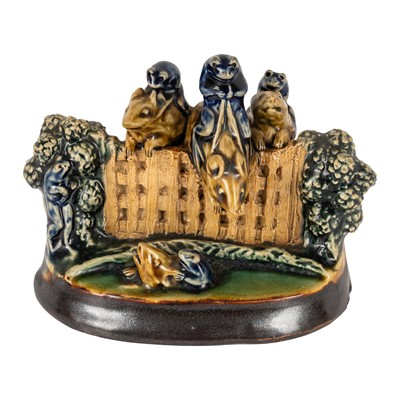 Lot 19 - George Tinworth (British 1843-1913) for Doulton Lambeth