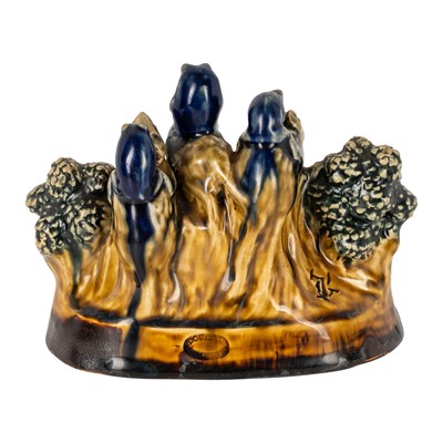 Lot 19 - George Tinworth (British 1843-1913) for Doulton Lambeth