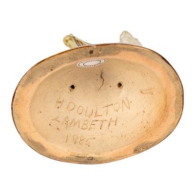 Lot 12 - George Tinworth (British 1843-1913) for Doulton Lambeth