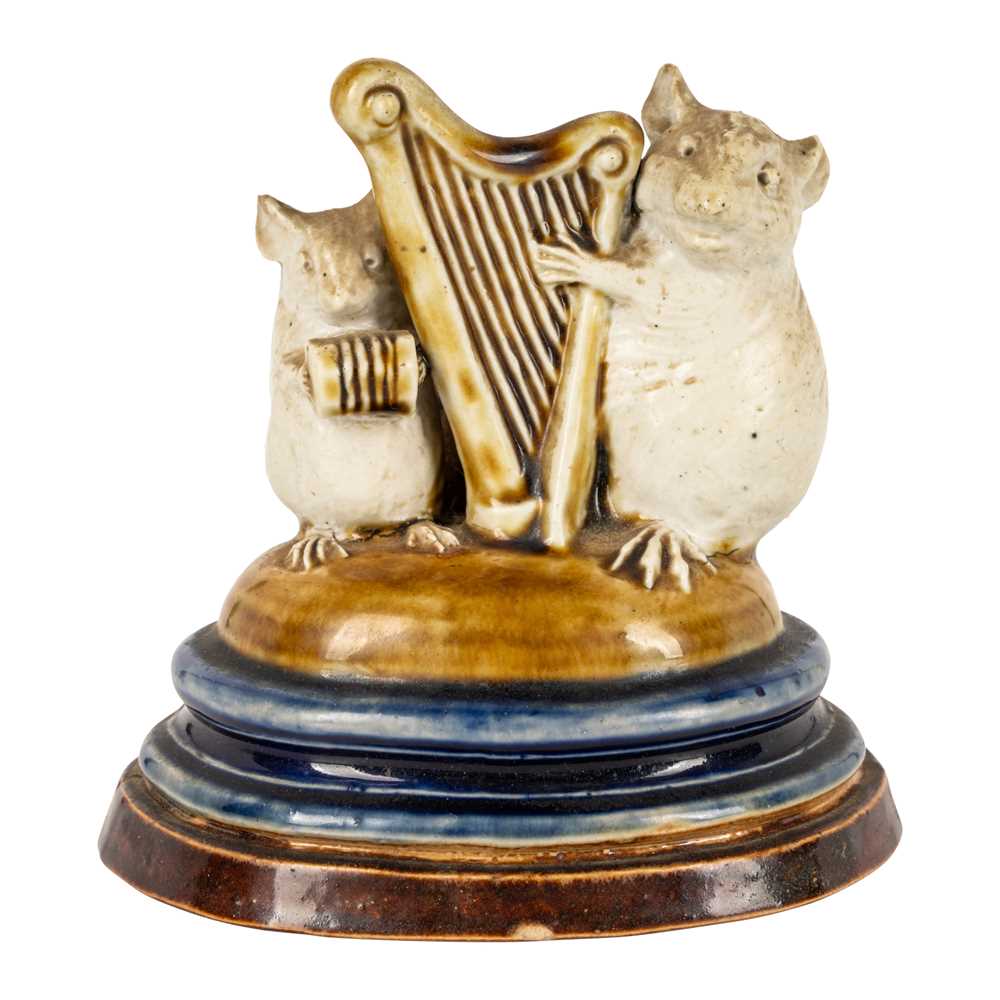 Lot 12 - George Tinworth (British 1843-1913) for Doulton Lambeth