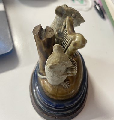 Lot 12 - George Tinworth (British 1843-1913) for Doulton Lambeth