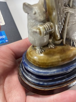 Lot 12 - George Tinworth (British 1843-1913) for Doulton Lambeth