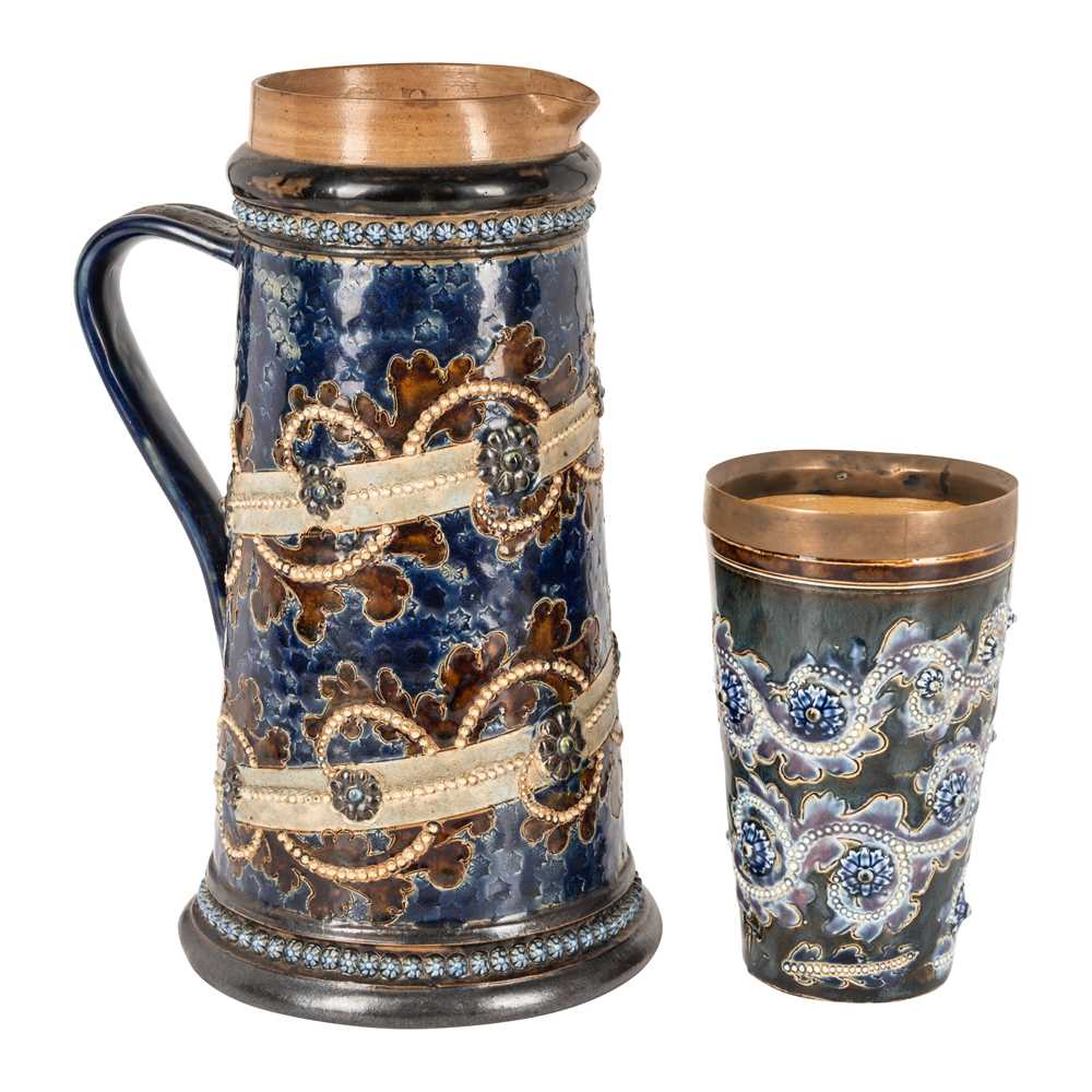 Lot 6 - George Tinworth (British 1843-1913) for Doulton Lambeth