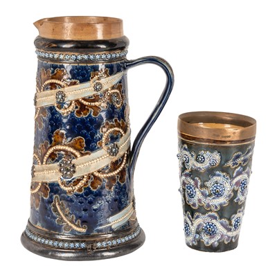 Lot 6 - George Tinworth (British 1843-1913) for Doulton Lambeth