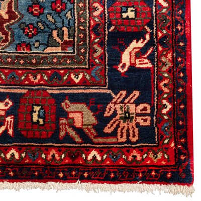 Lot 87 - An unusual fine west Persian rug
