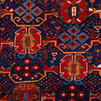 Lot 58 - An antique Afshar rug, south-west Persia