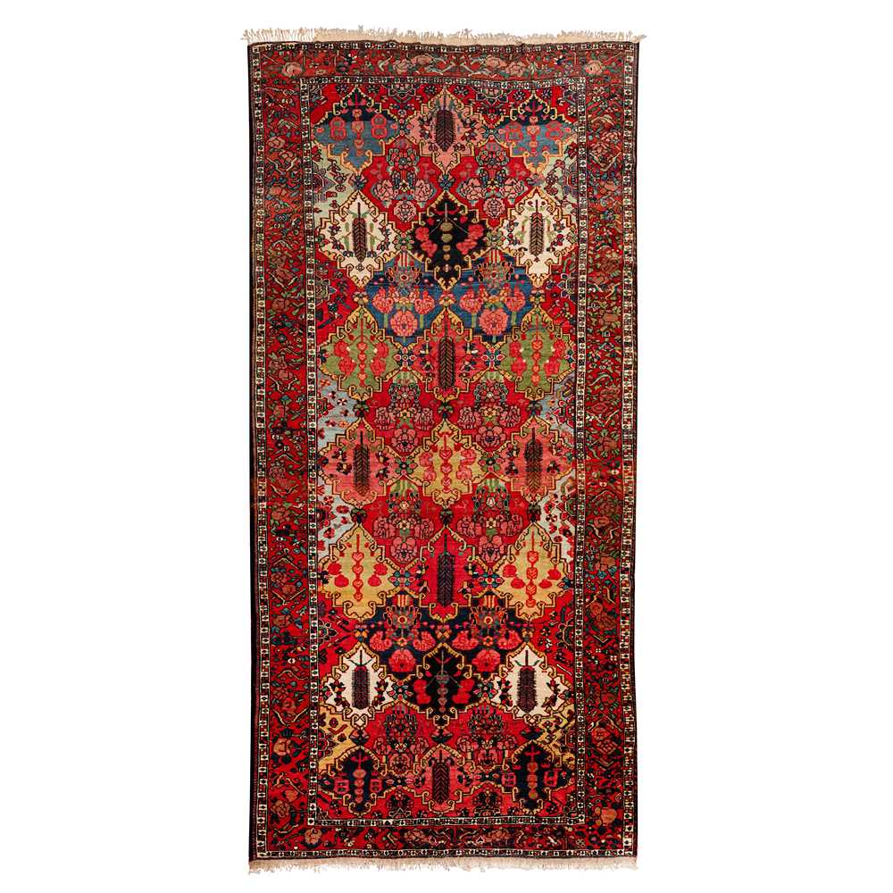 Lot 36 - An antique Bakhtiari carpet, west Persia