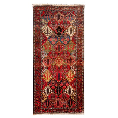 Lot 36 - An antique Bakhtiari carpet, west Persia