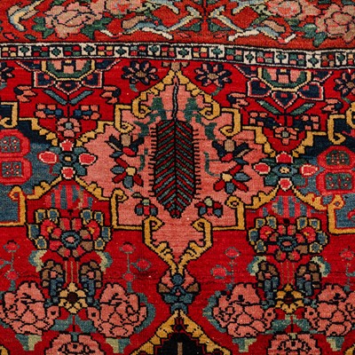 Lot 36 - An antique Bakhtiari carpet, west Persia
