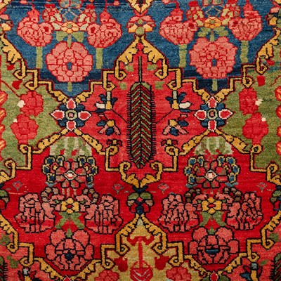 Lot 36 - An antique Bakhtiari carpet, west Persia