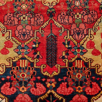Lot 36 - An antique Bakhtiari carpet, west Persia