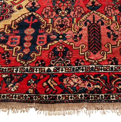Lot 36 - An antique Bakhtiari carpet, west Persia