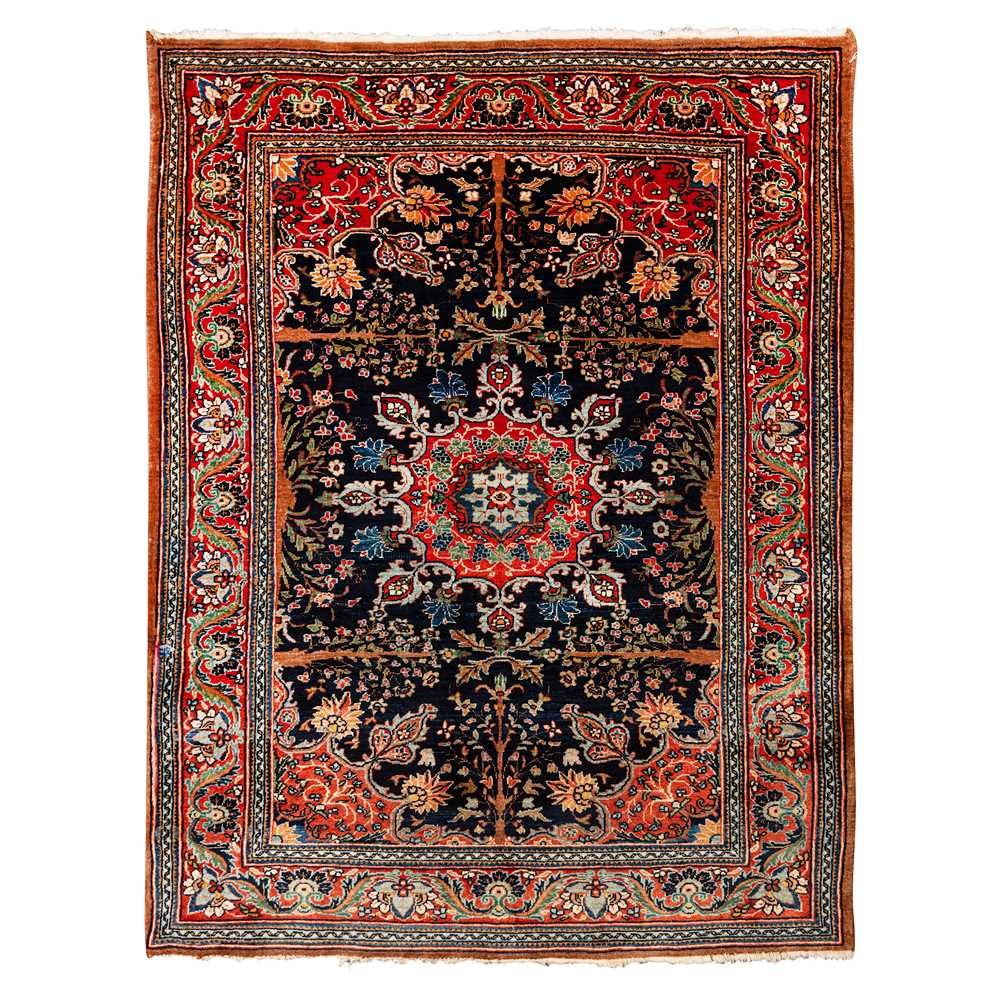Lot 60 - An antique Tabriz rug, north-west Persia