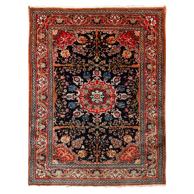 Lot 60 - An antique Tabriz rug, north-west Persia