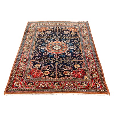 Lot 60 - An antique Tabriz rug, north-west Persia