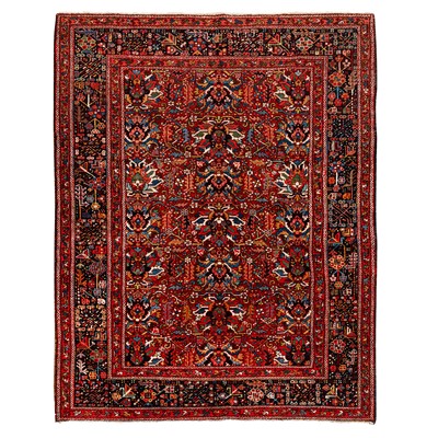 Lot 89 - An unusual antique Karaja rug, north-west Persia