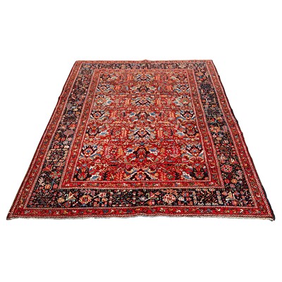 Lot 89 - An unusual antique Karaja rug, north-west Persia