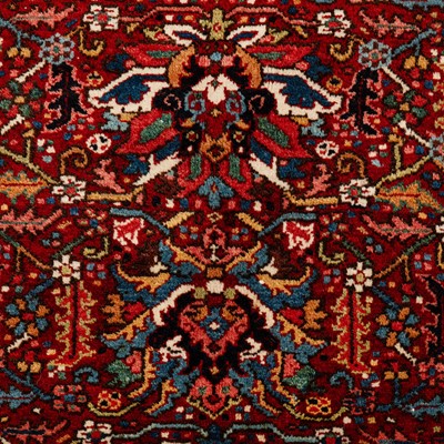 Lot 89 - An unusual antique Karaja rug, north-west Persia