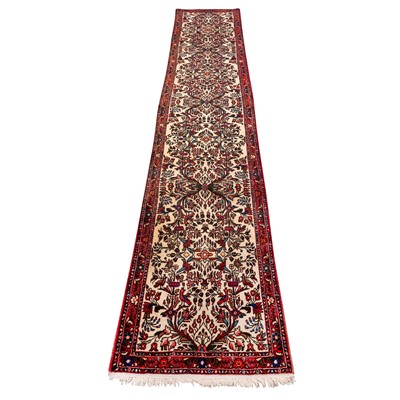 Lot 27 - A fine Lilihan runner, west Persia