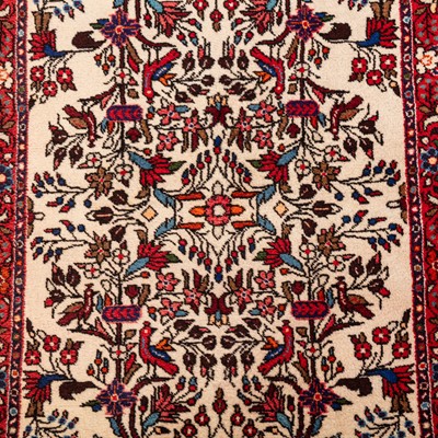 Lot 27 - A fine Lilihan runner, west Persia